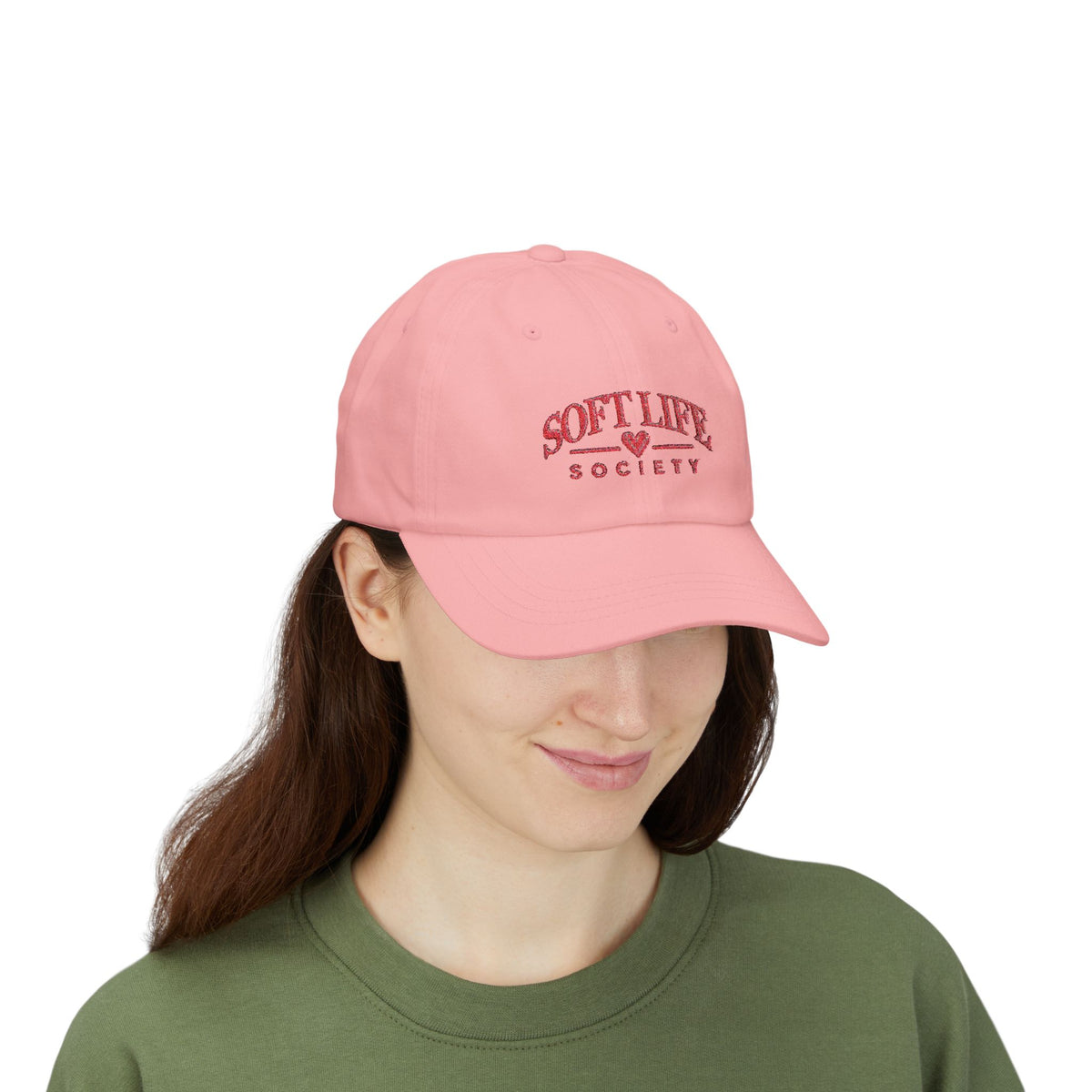 Soft Life Society — Embroidered Classic Dad Cap