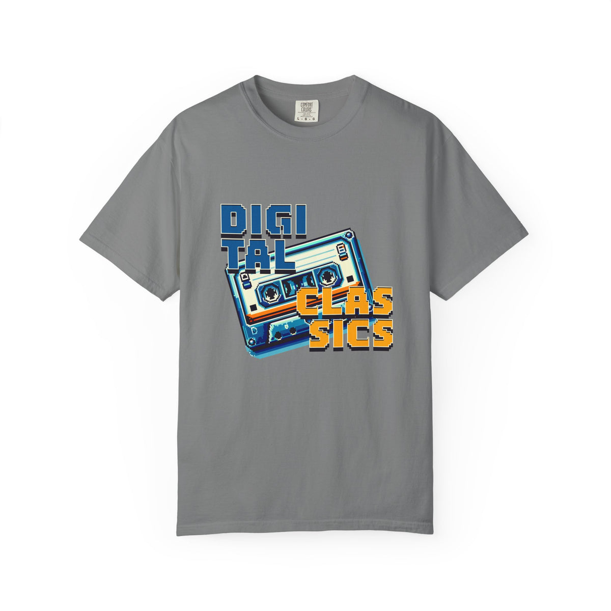 Digital Classics Retro Design Unisex Garment-Dyed T-Shirt