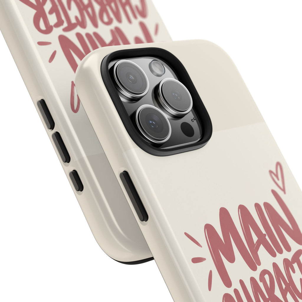 Main Character Off Duty — Gen Z Lifestyle Tough Phone Case