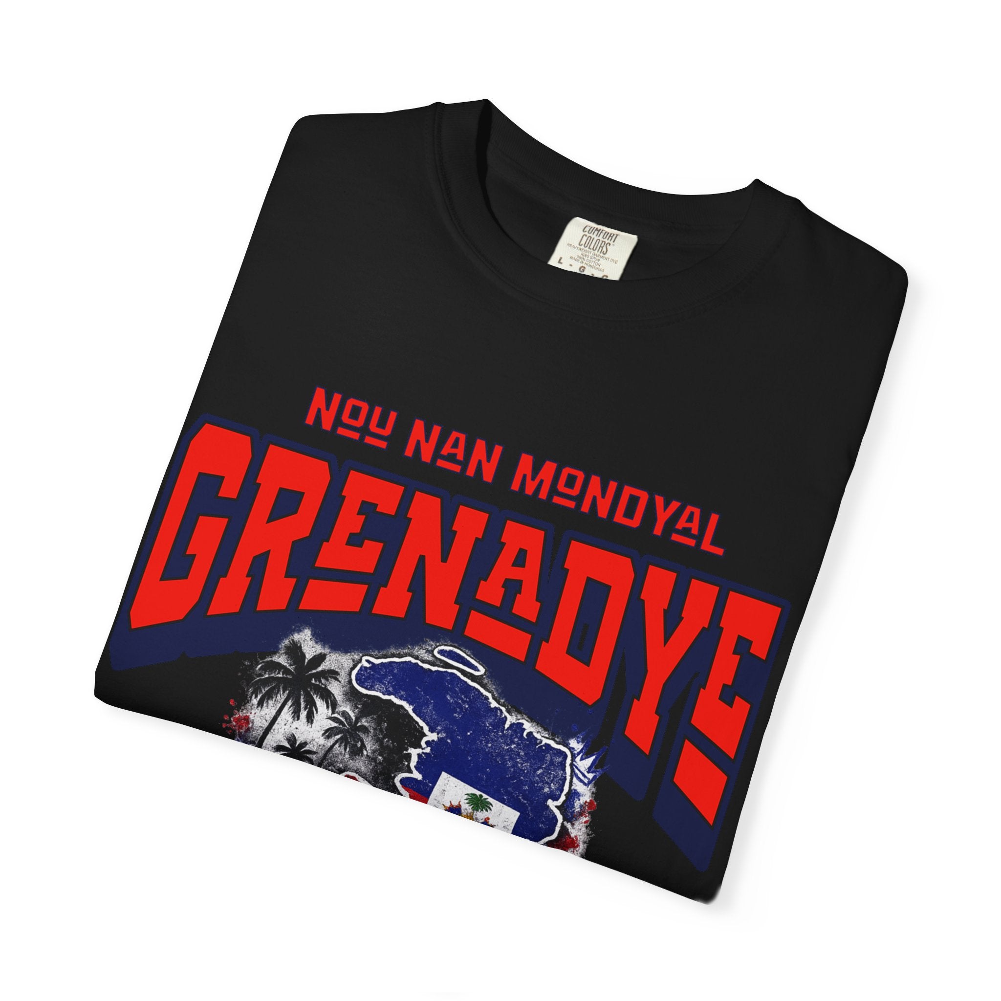 Nou Nan Mondyal T-shirt Grenadye Alaso - Koleksyon 2026