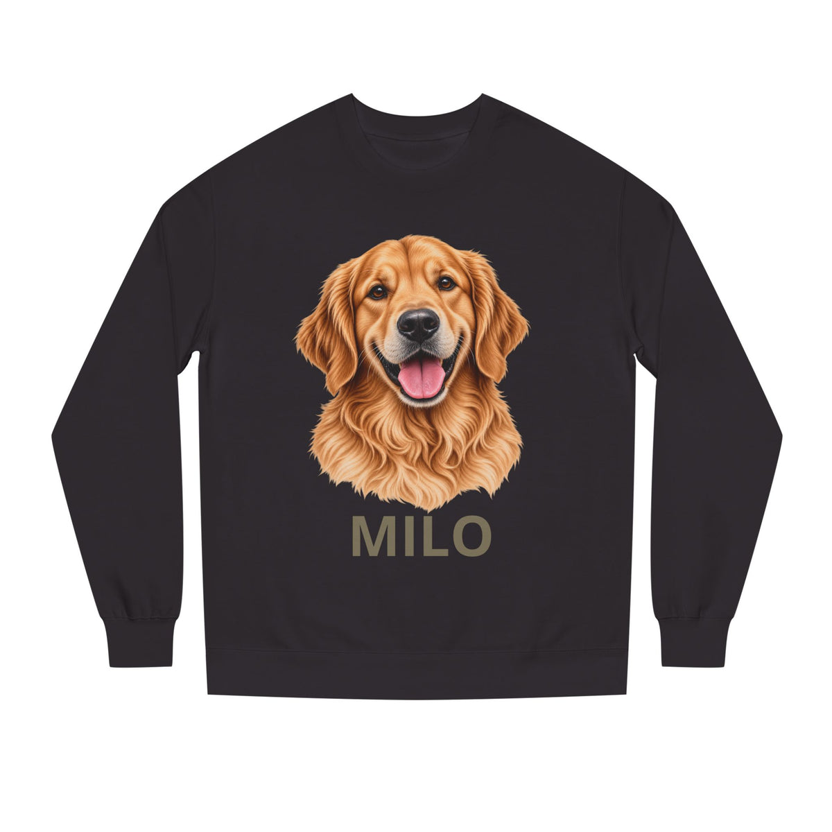 Custom Pet Portrait Crewneck – Personalized Pet Sweatshirt