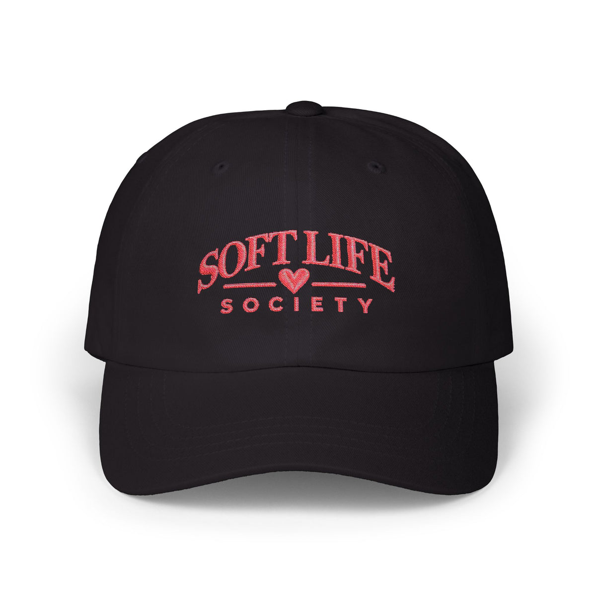Soft Life Society — Embroidered Classic Dad Cap