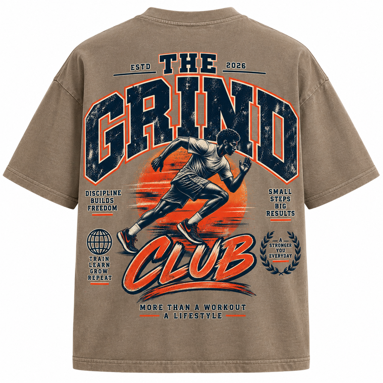 The Grind Club Urban Heavyweight Tee