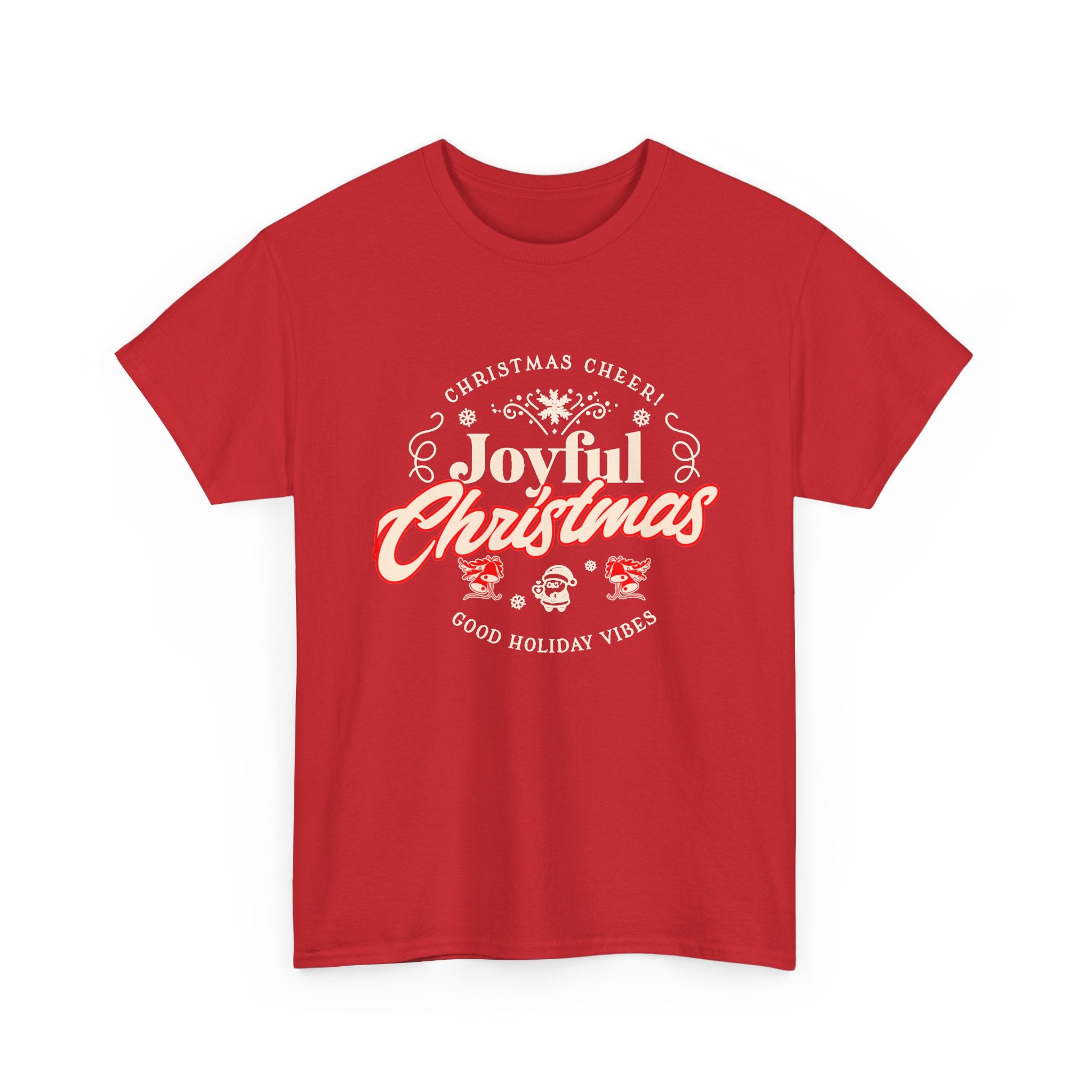 Joyful Christmas Tee — 'Joyful Christmas' Holiday Graphic Shirt