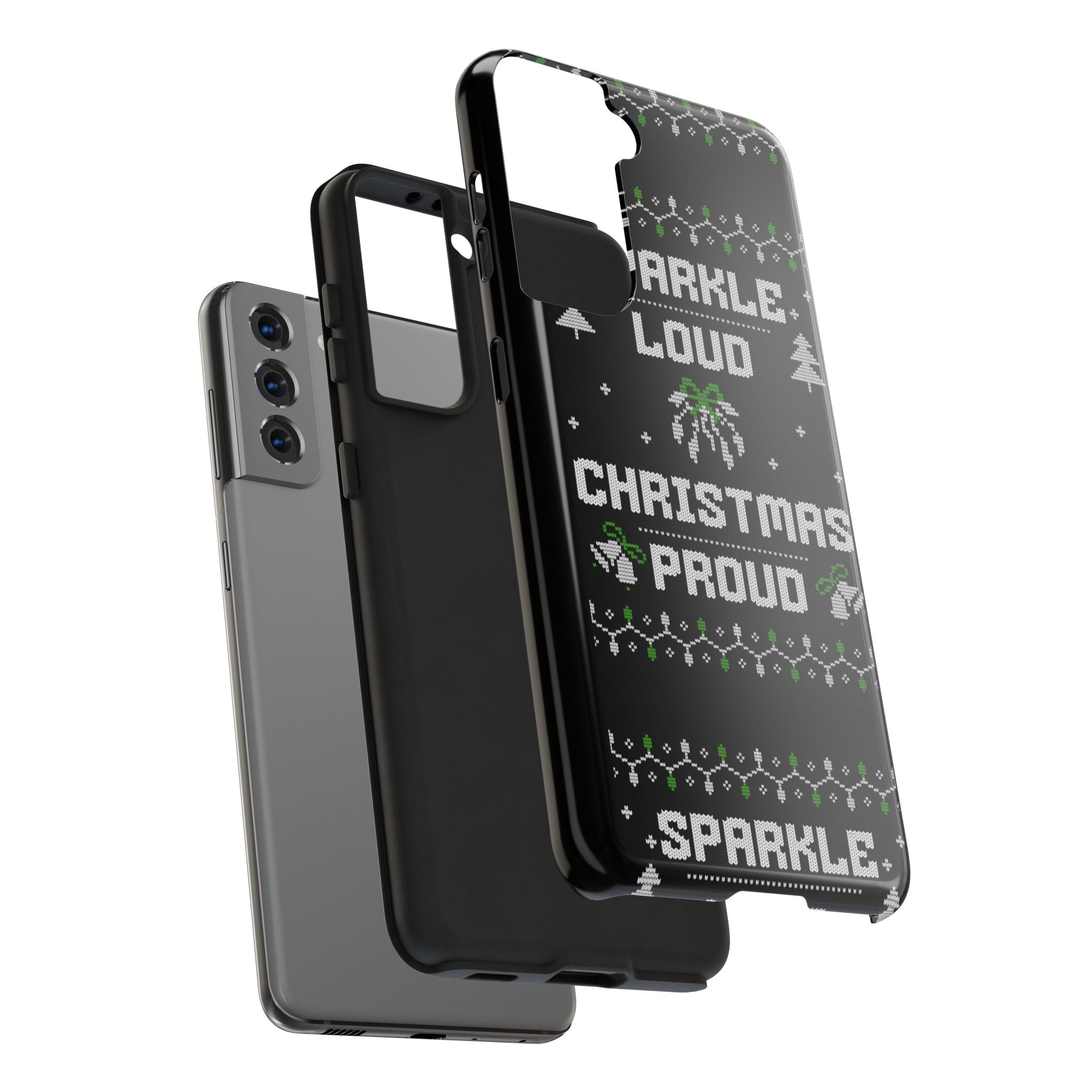 Christmas Proud Tough Phone Cases with Cool Illustrations