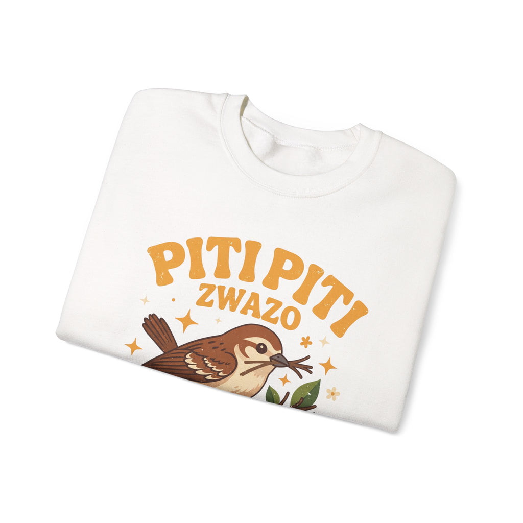 Piti Piti Zwazo Fè Nich Li – Haitian Creole Graphic T-Shirt | SONHCO