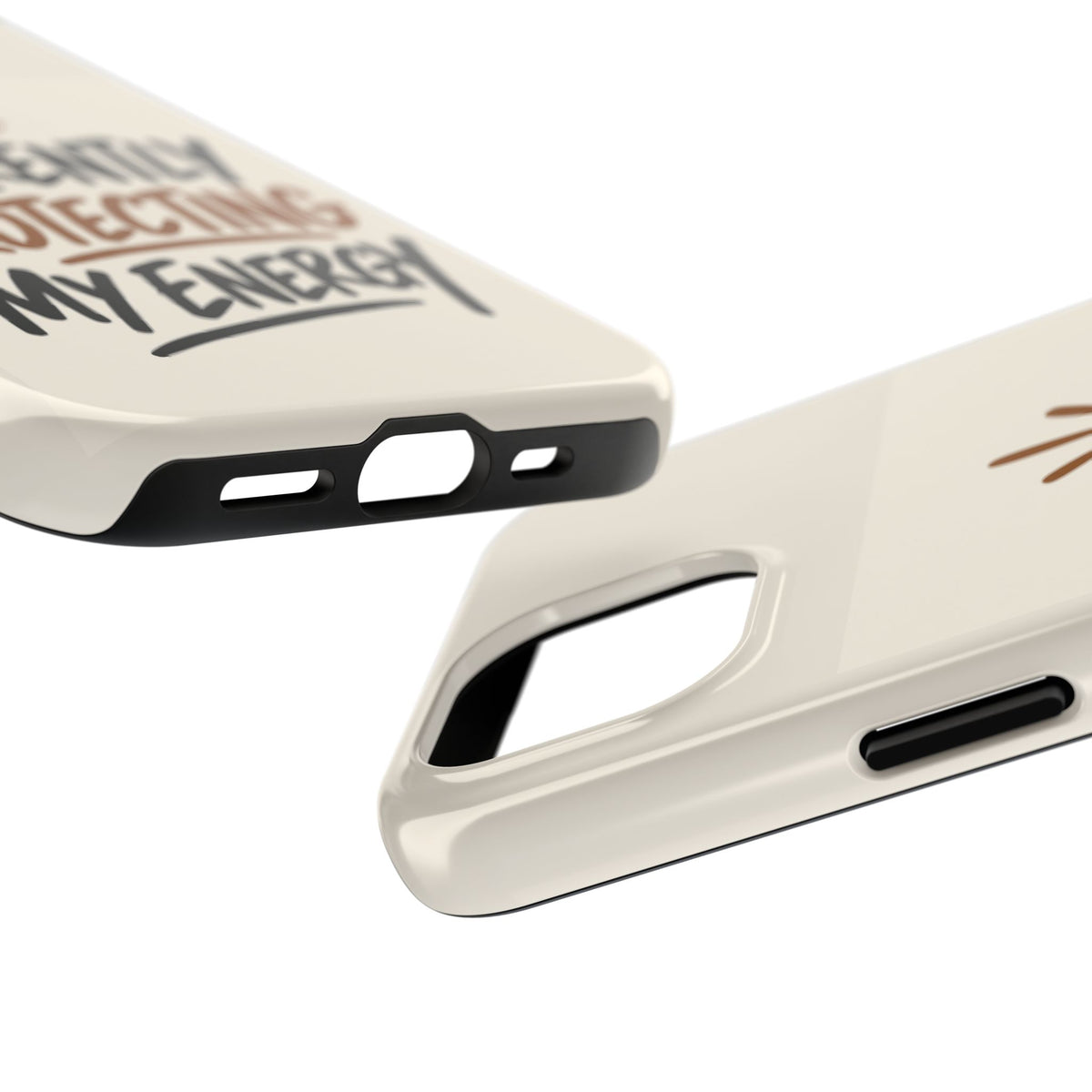 Currently Protecting My Energy — Mindset Tough Phone Case