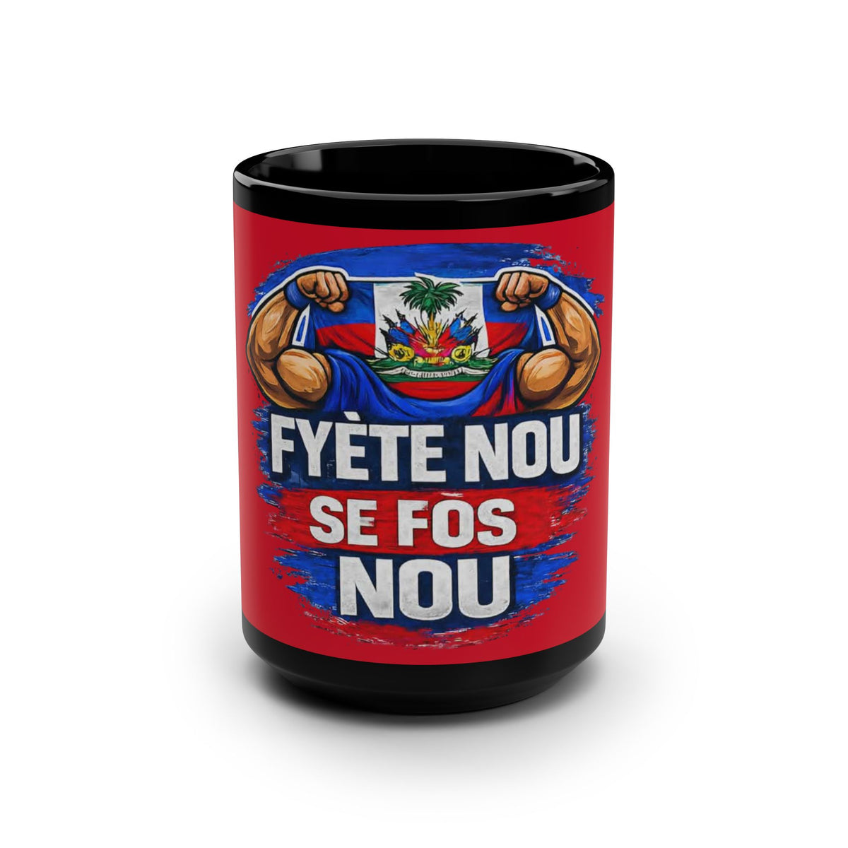 Fyete Nou Se Fos Nou Mug, 15oz