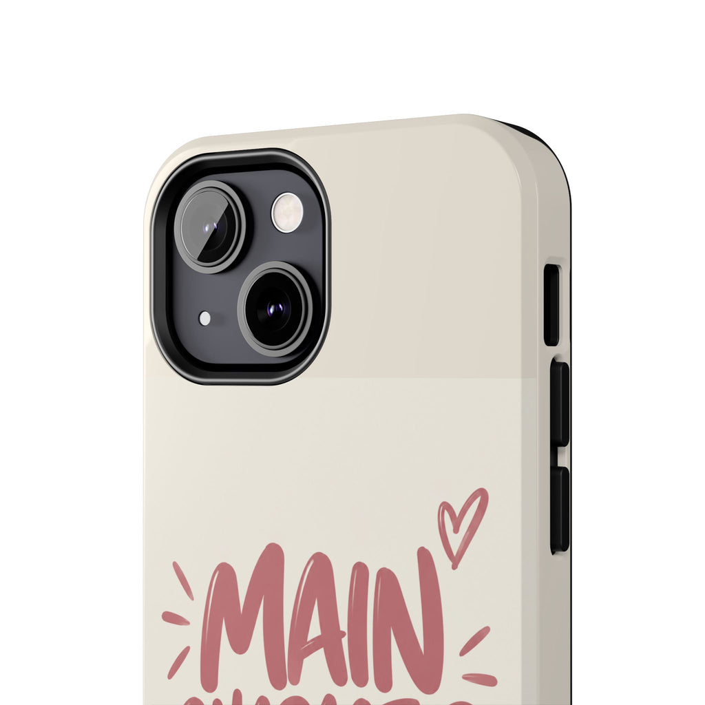 Main Character Off Duty — Gen Z Lifestyle Tough Phone Case