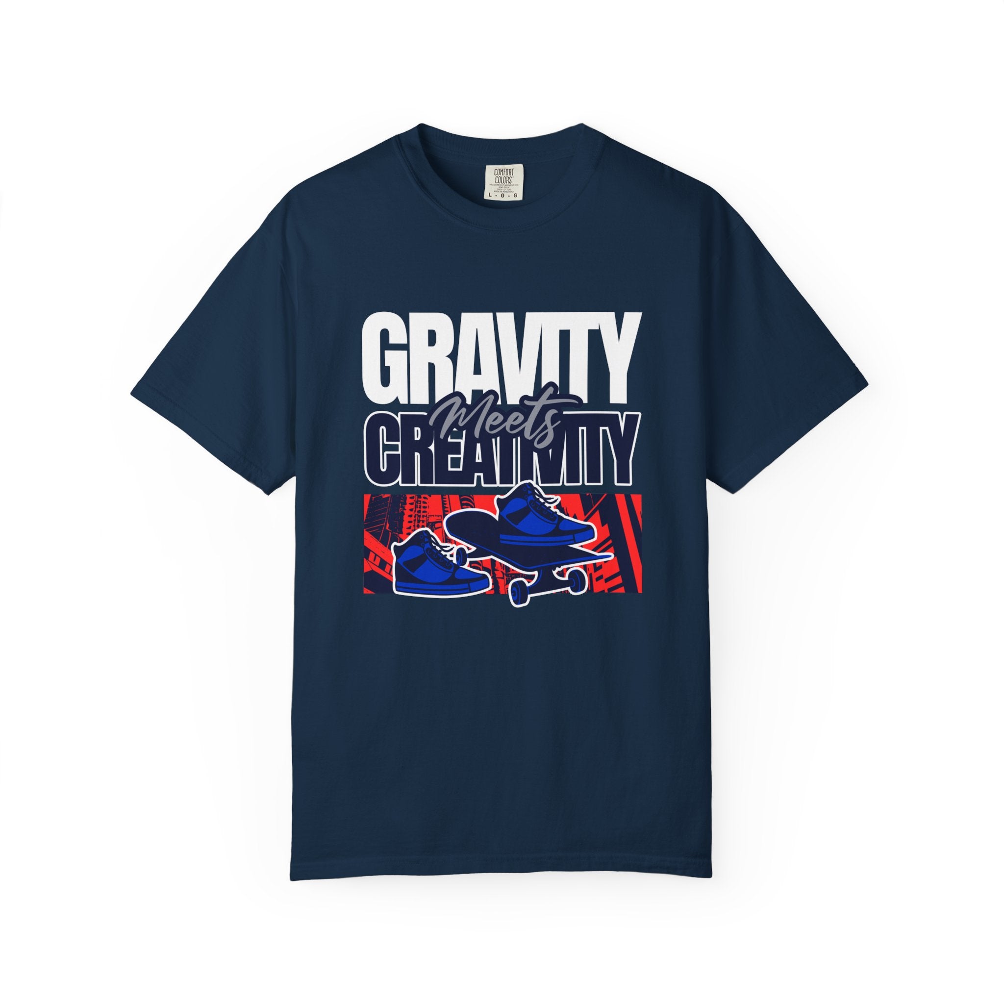 Gravity Meets Creativity 2026 unisex Garment-Dyed T-Shirt