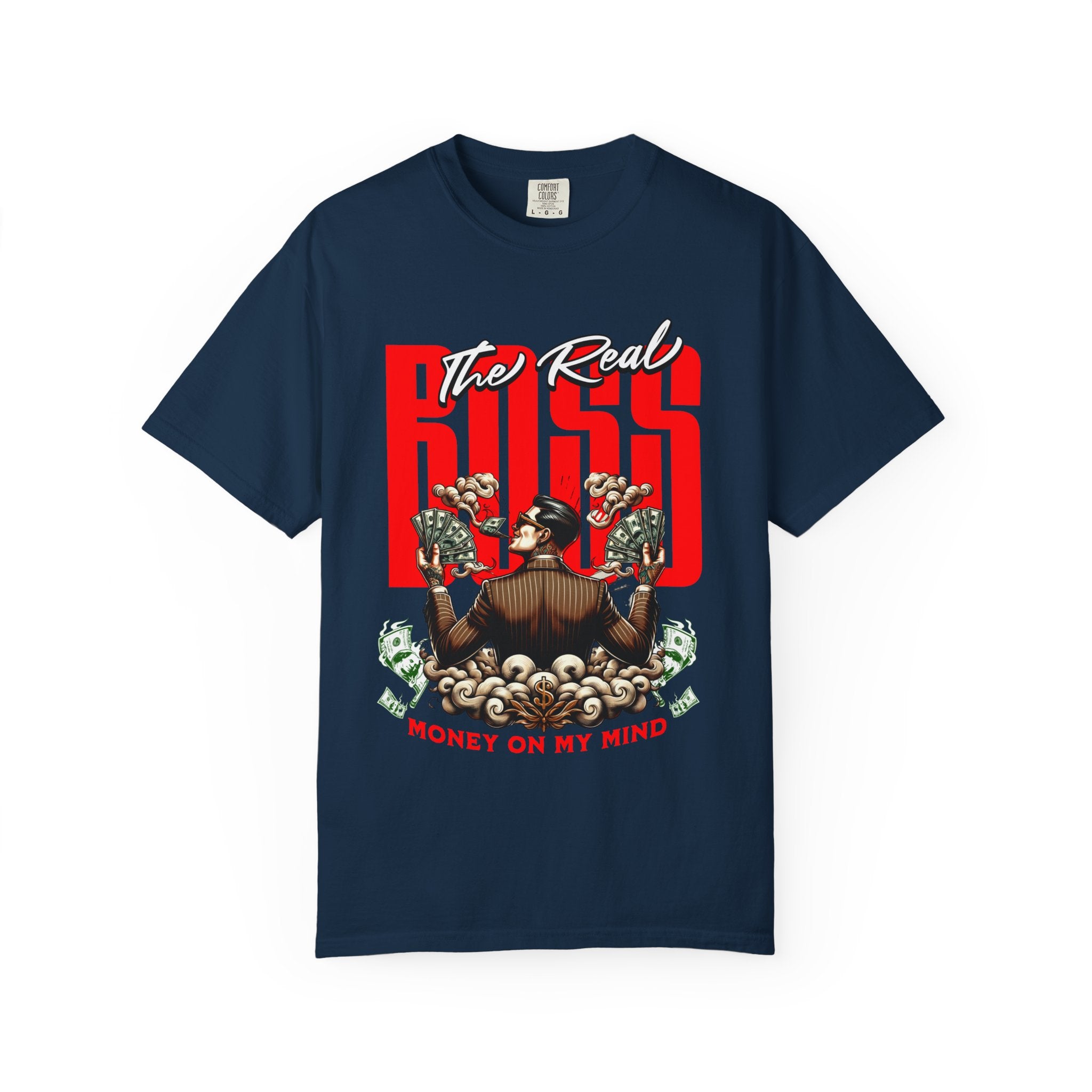 The Real Boss 2026 unisex Garment-Dyed T-Shirt