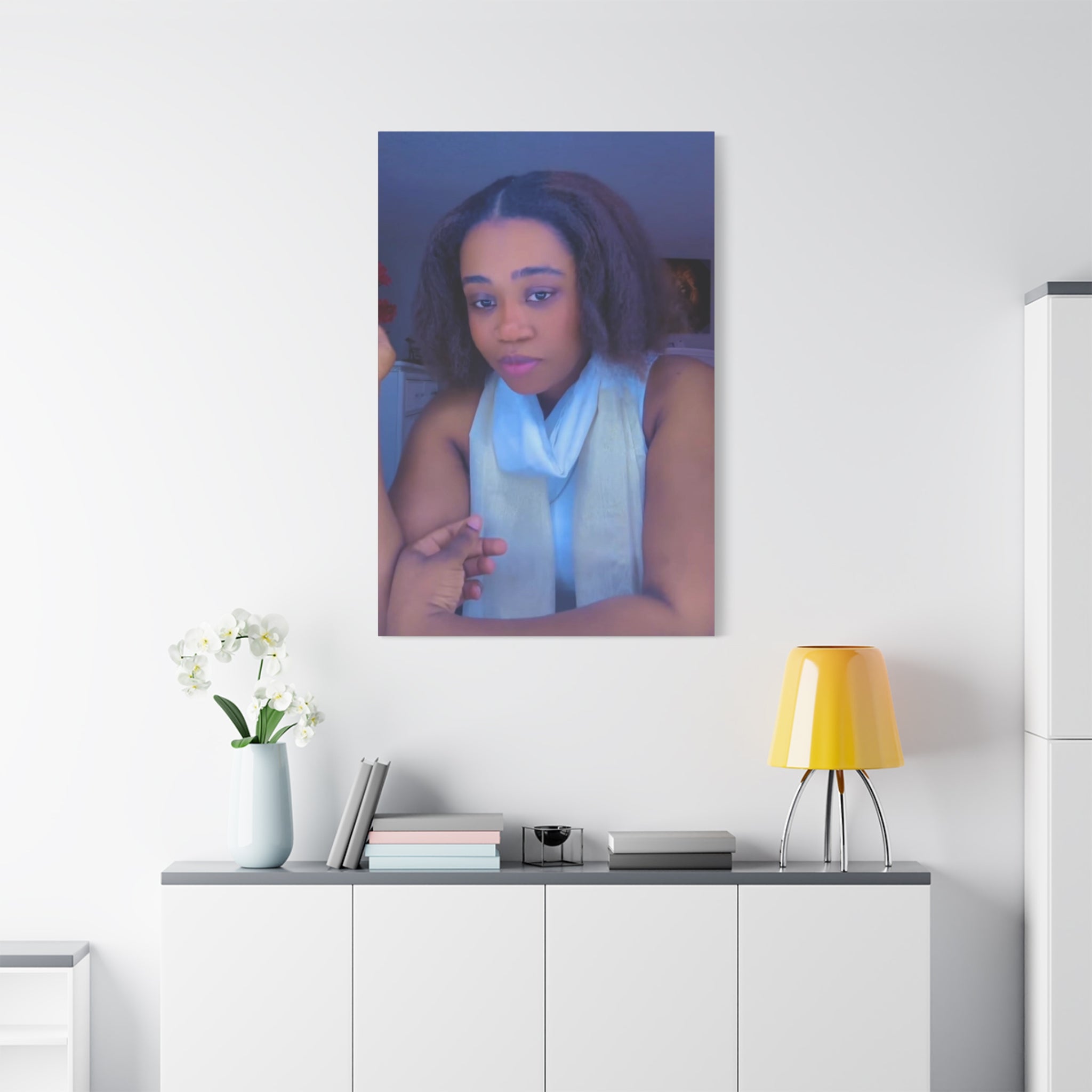 Pretty Tania'S Girl - Matte Canvas Wall Art, Modern Home Decor, Inspirational Framed Print, Gift for Art Lovers, Minimalist Artwork
