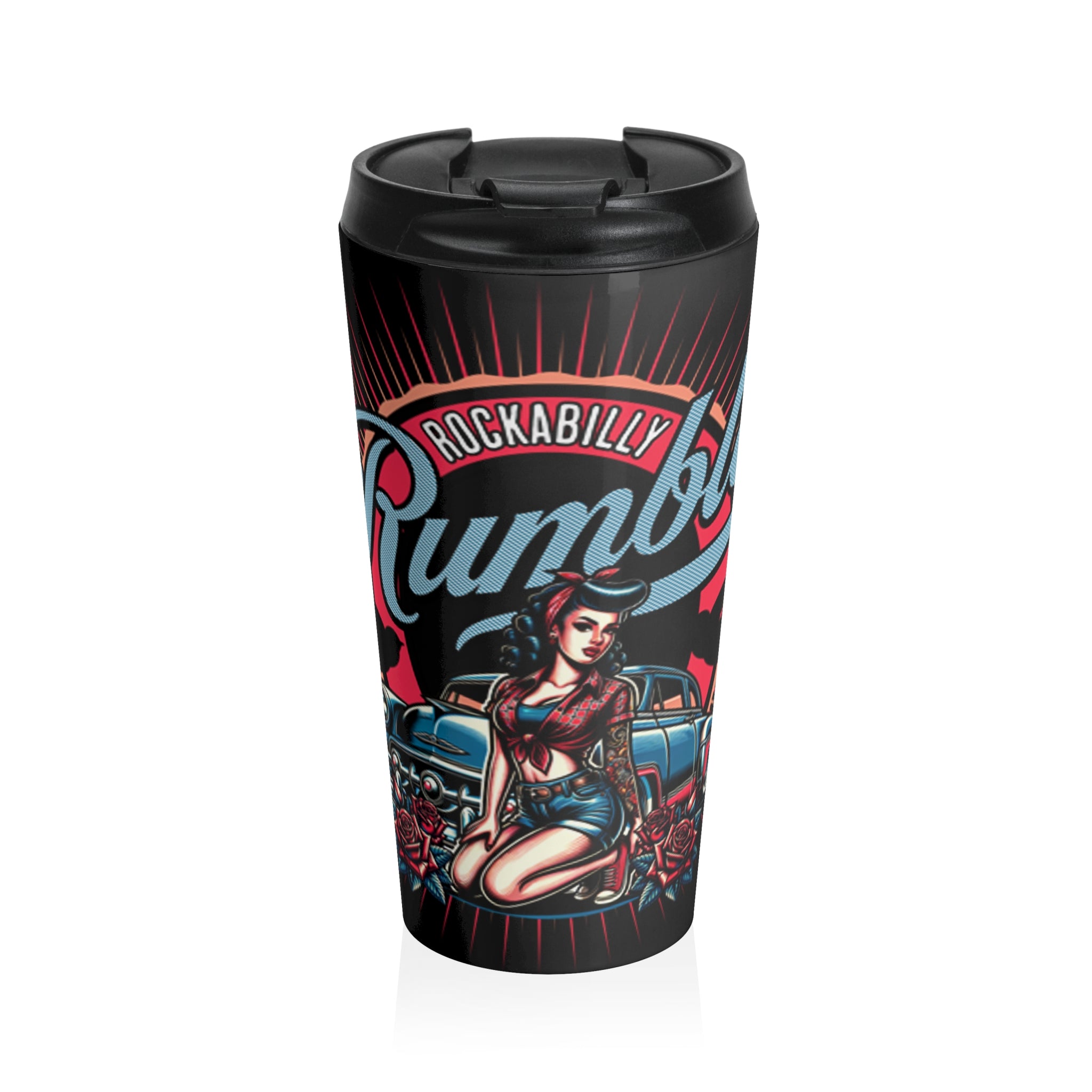 Vintage Ride Muscle Car Lover's - Travel Mug
