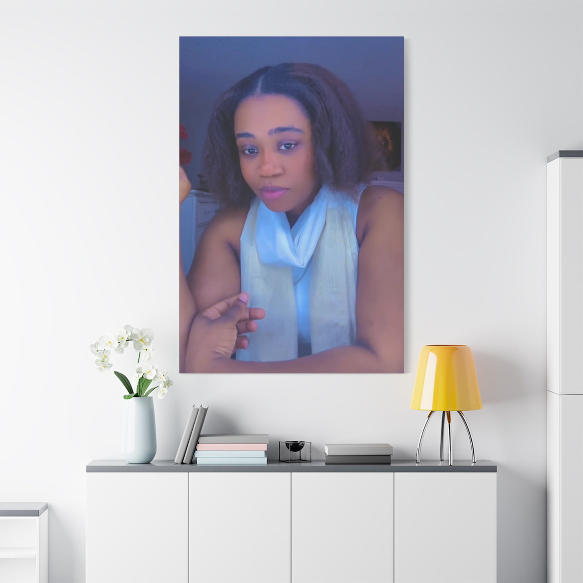 Pretty Tania'S Girl - Matte Canvas Wall Art, Modern Home Decor, Inspirational Framed Print, Gift for Art Lovers, Minimalist Artwork