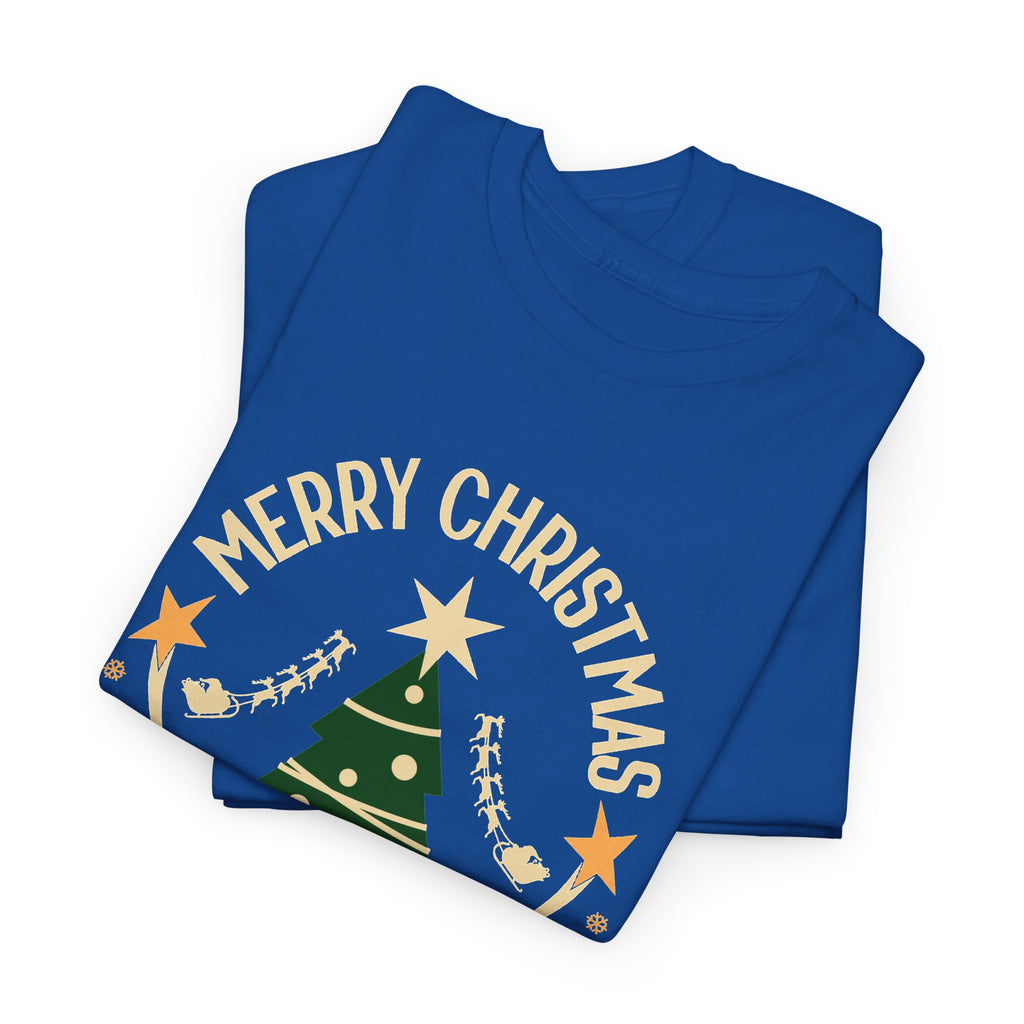 Feelin Jolly Christmas Shirt, Retro Christmas Tree Tee, Merry Christmas Graphic T-Shirt, Vintage Holiday Gift