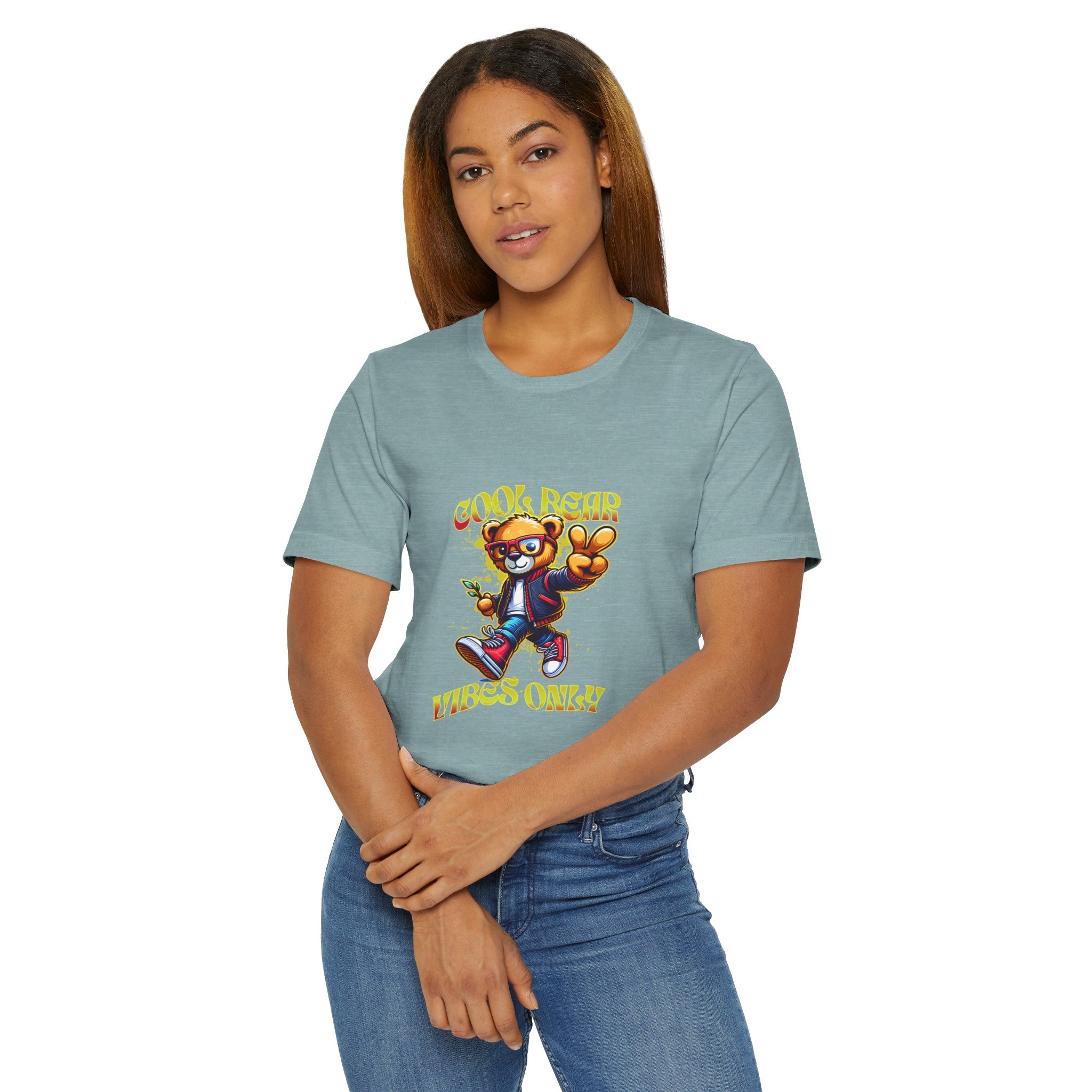 Cool Bear , Vibes Only - T-Shirt