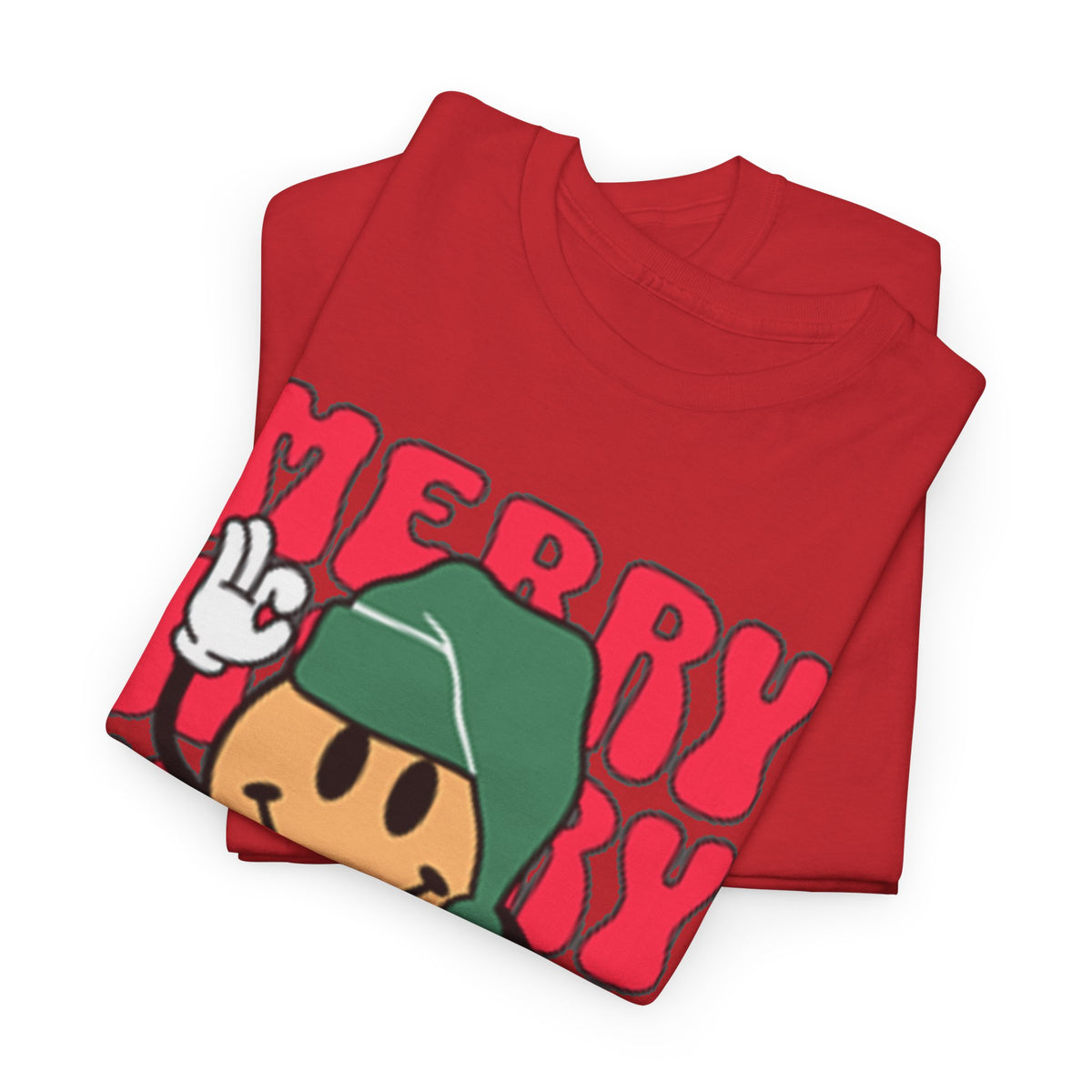 Groovy Christmas Shirt, Retro Smiley Face Christmas Tee, Cute Merry Xmas Graphic T-Shirt, Trendy Holiday Gift