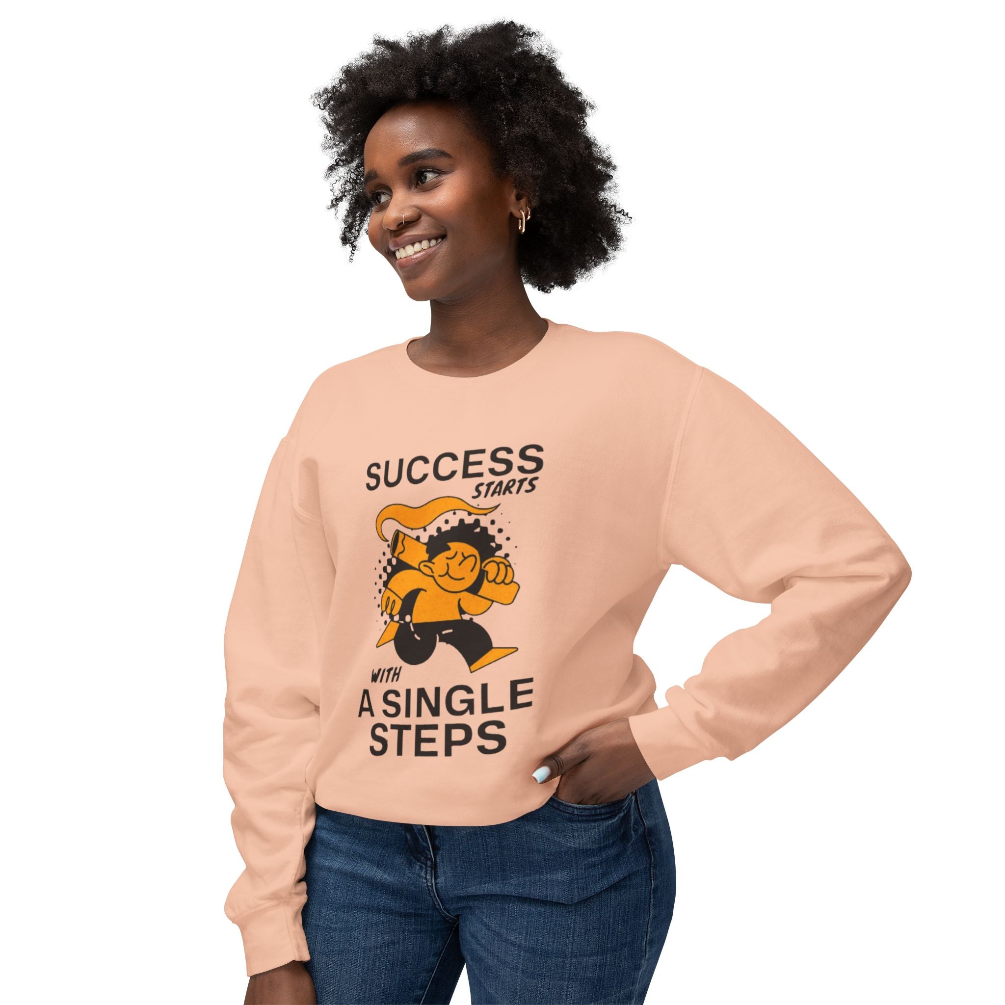 Success Starts With a Single Steps - Crewneck Sweatshirt