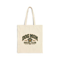 Dog Mom Social Club — Dog Lover Canvas Tote Bag