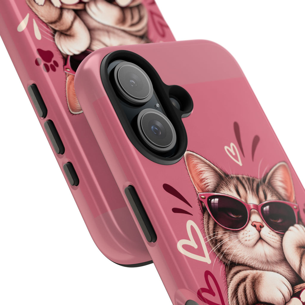Sorry, My Cat Said No — Funny Cat Lover Tough Phone Case