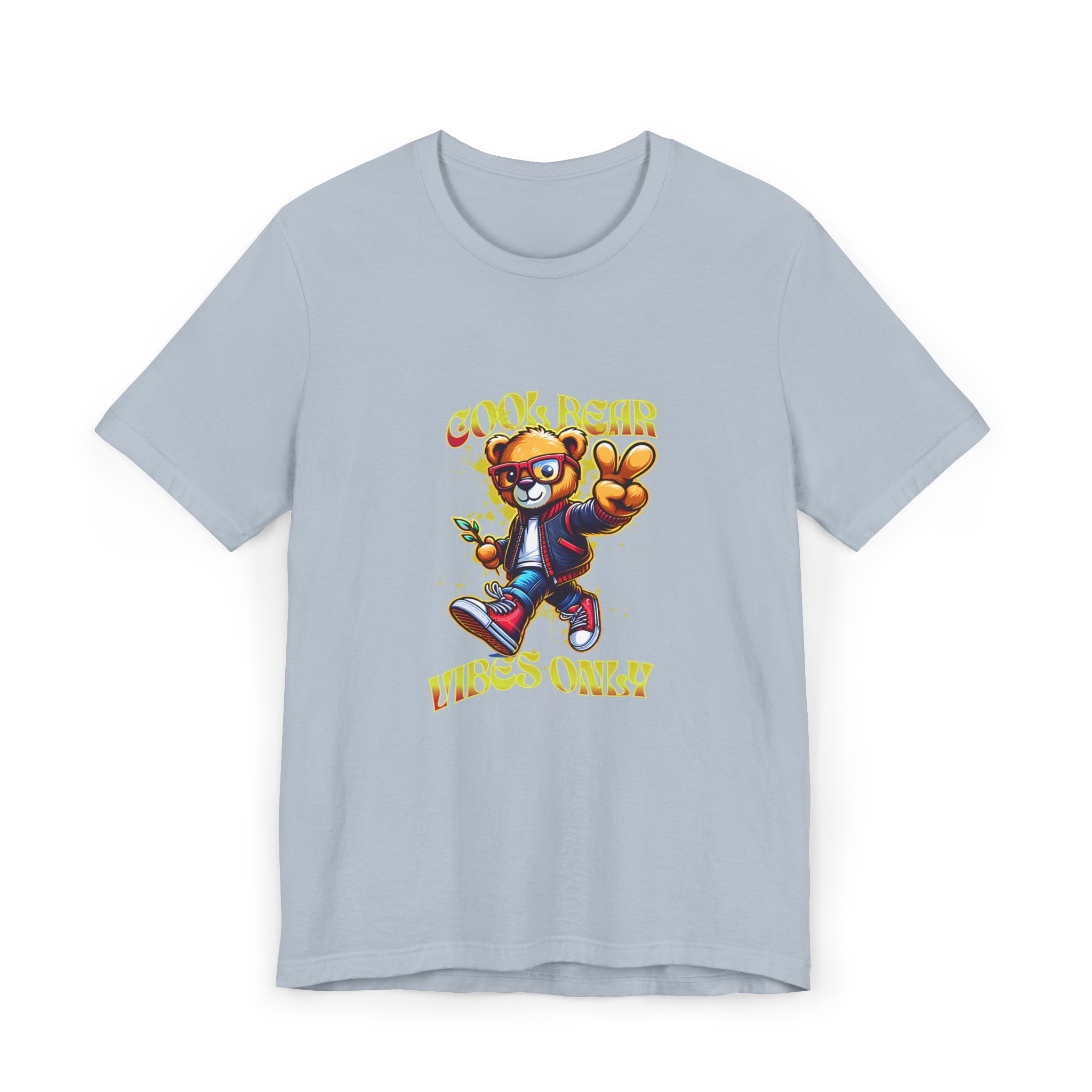 Cool Bear , Vibes Only - T-Shirt