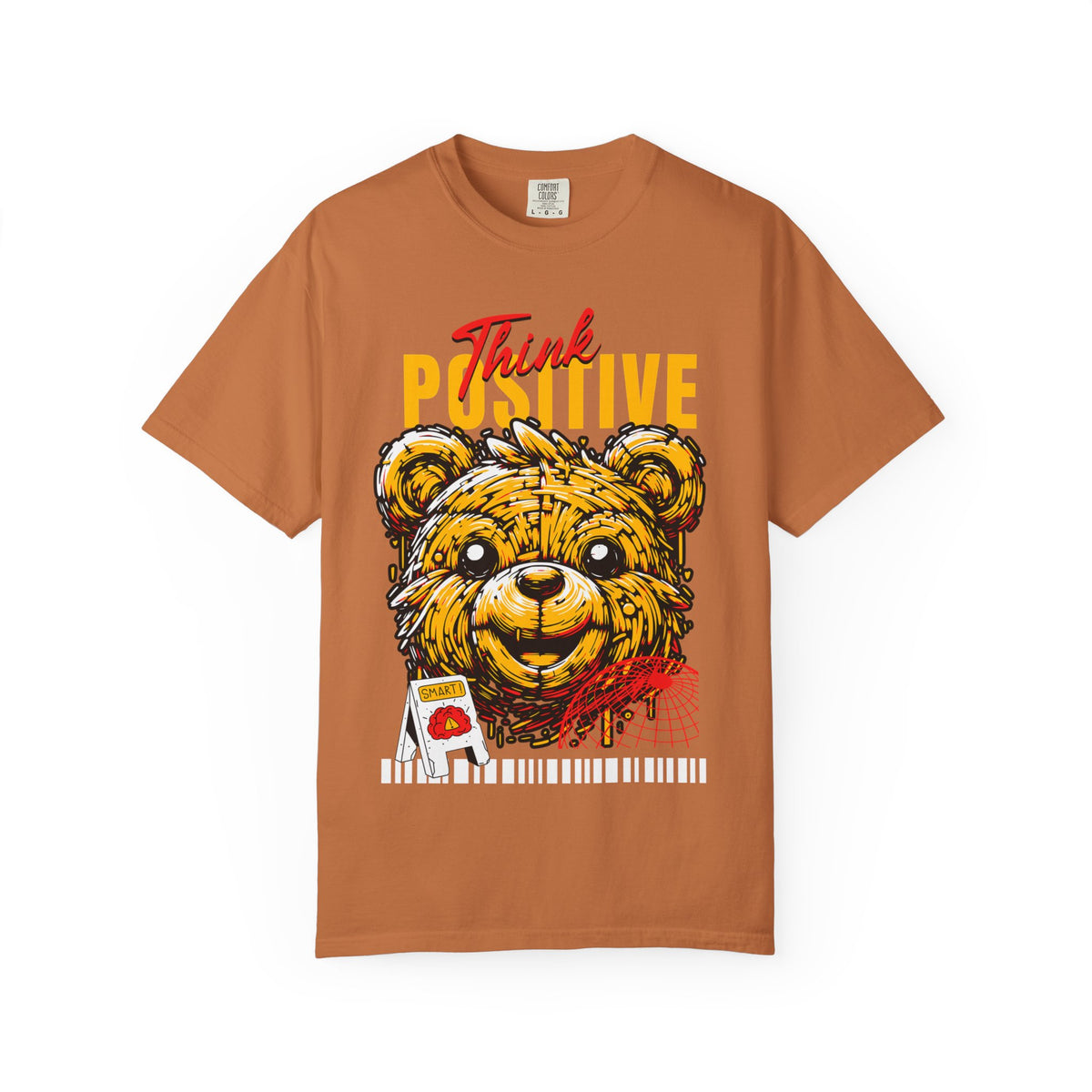 Think Positive 2026 unisex Garment-Dyed T-Shirt