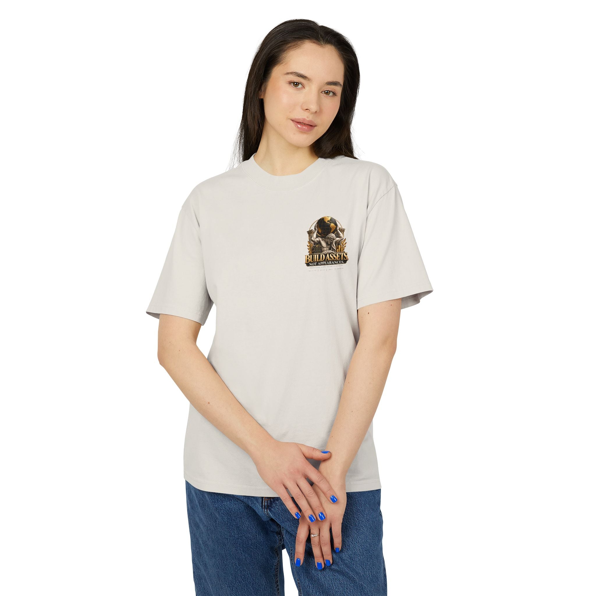 Build Assets. Not Appearances. Heavy Faded Tee