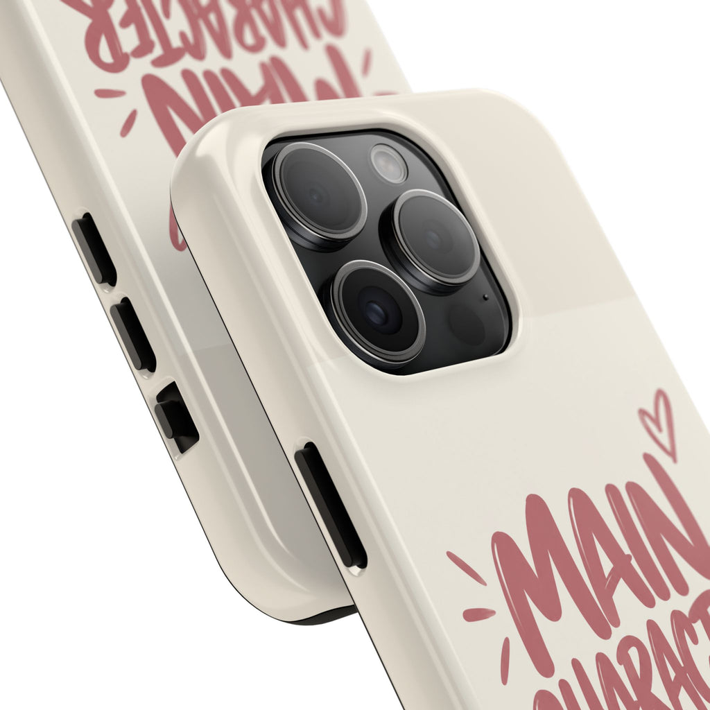 Main Character Off Duty — Gen Z Lifestyle Tough Phone Case
