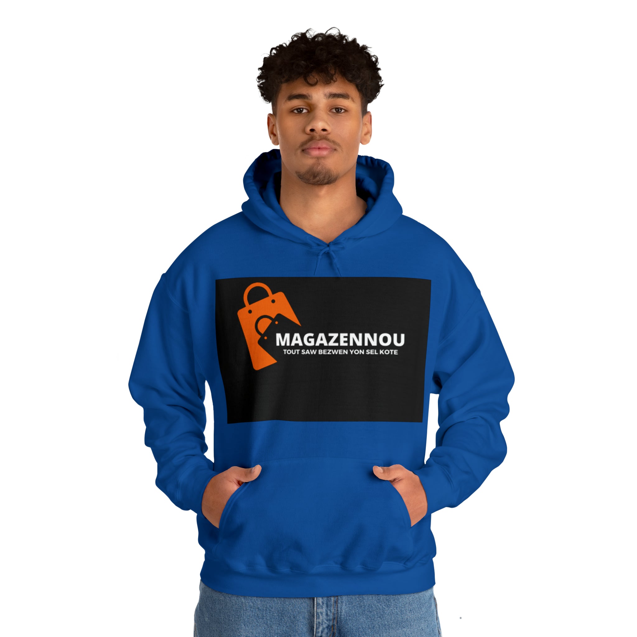 Magazennou.  Hooded Sweatshirt