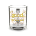 Good Mood Coffee Mug - 10oz Glass Mug, Fun Drinkware for Coffee Lovers, Perfect Gift for Holidays, Home Office Decor, Coffee Humor