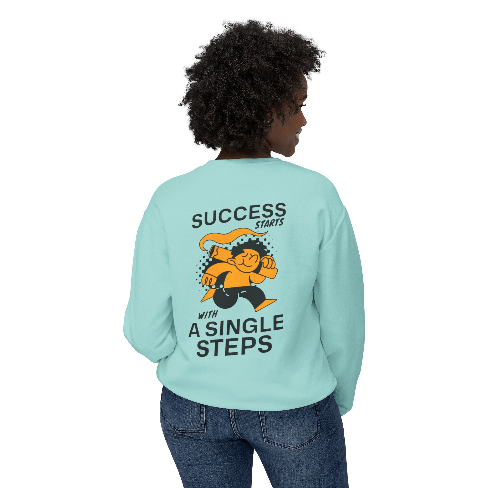 Success Starts With a Single Steps - Crewneck Sweatshirt