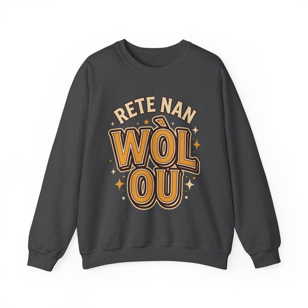 Rete Nan Wòl Ou – Haitian Creole Streetwear Graphic T-Shirt | SONHCO