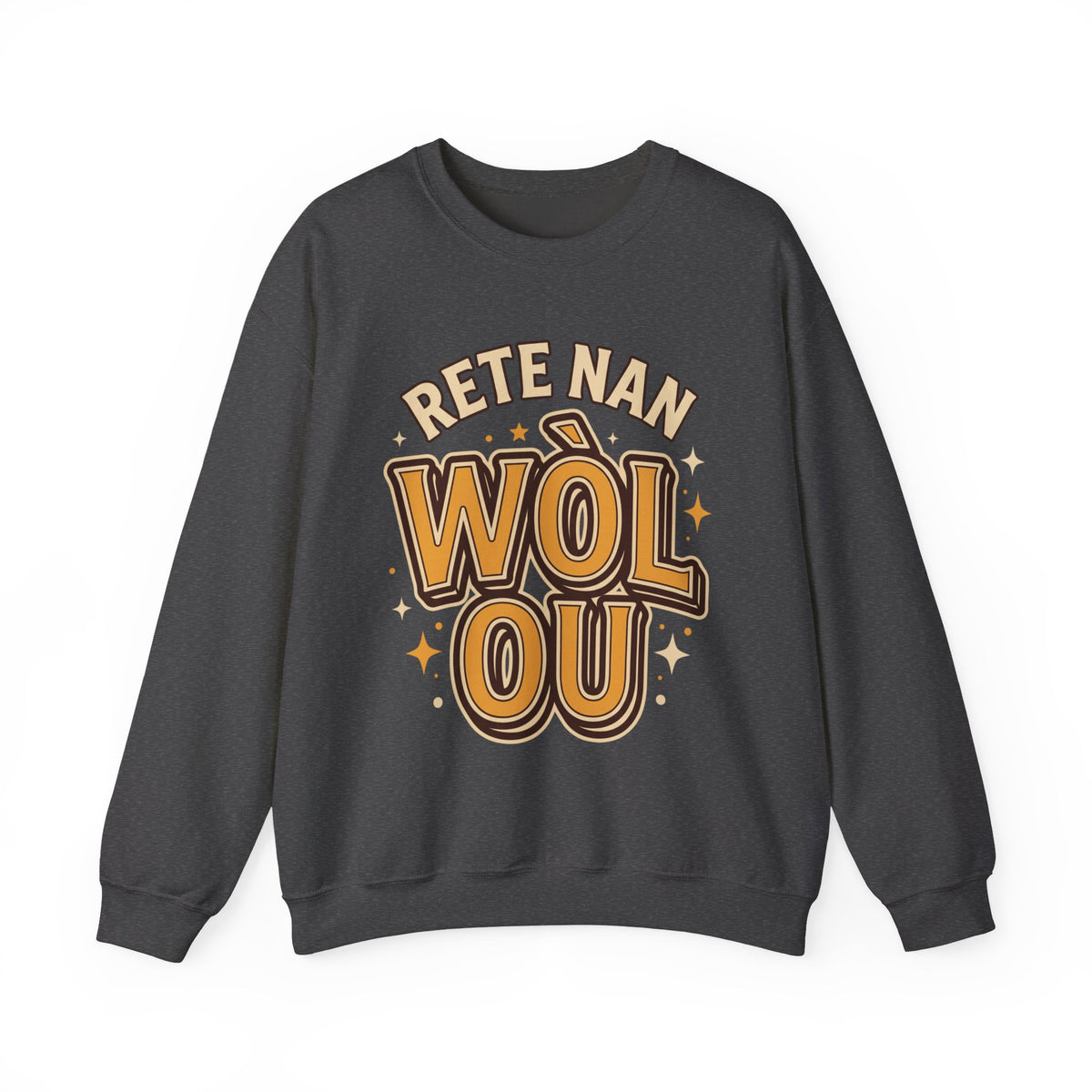Rete Nan Wòl Ou – Haitian Creole Streetwear Graphic T-Shirt | SONHCO