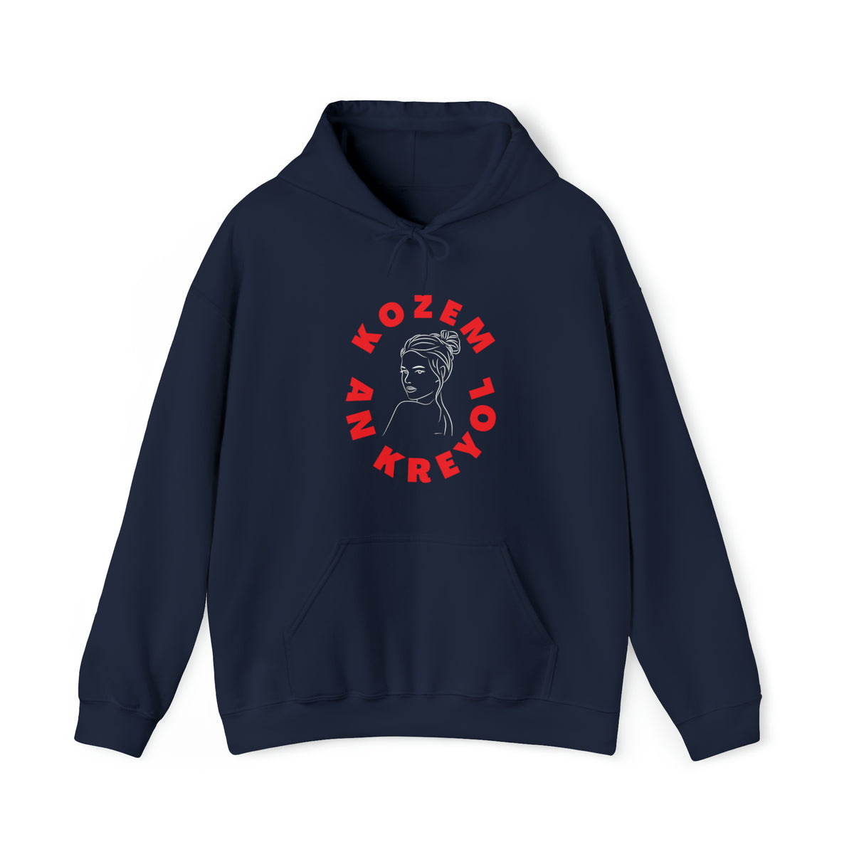 Kozem An Bon Kreyol - Unisex Heavy Blend™ Hooded Sweatshirt