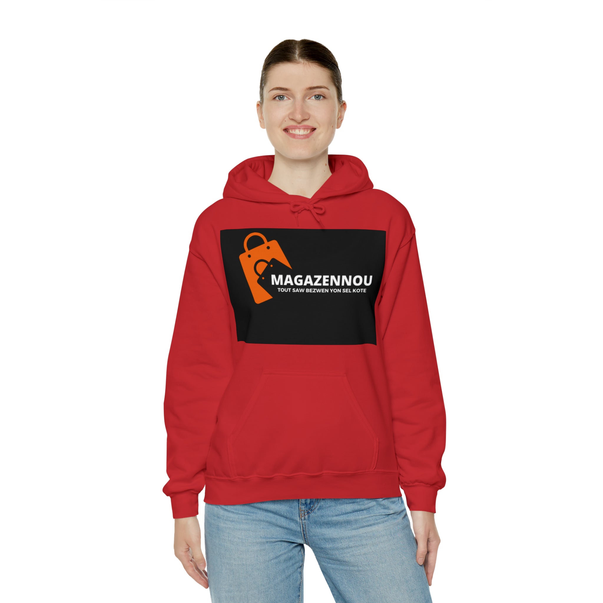 Magazennou.  Hooded Sweatshirt