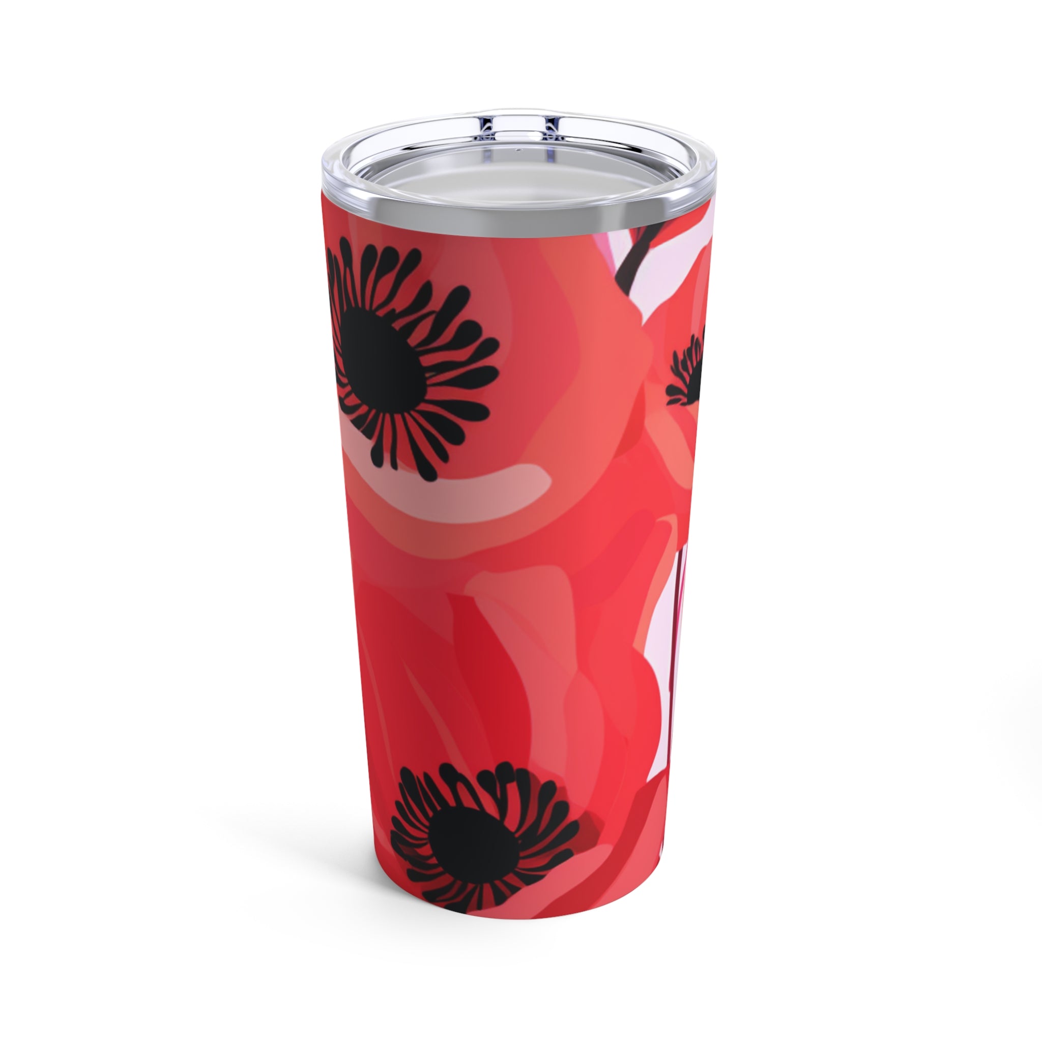 Red Flower,  Tumbler 20oz