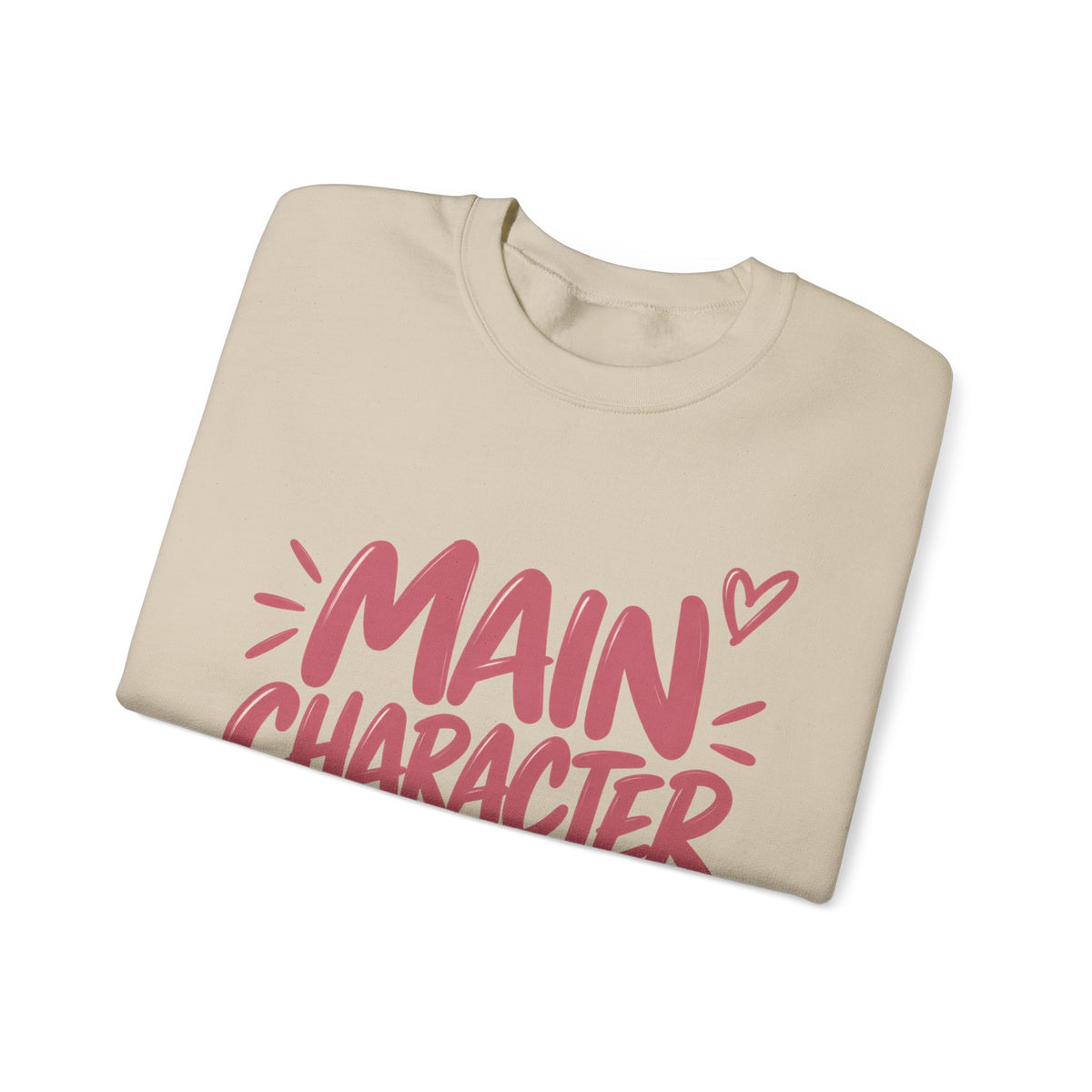Main Character Off Duty — Gen Z Crewneck Sweatshirt