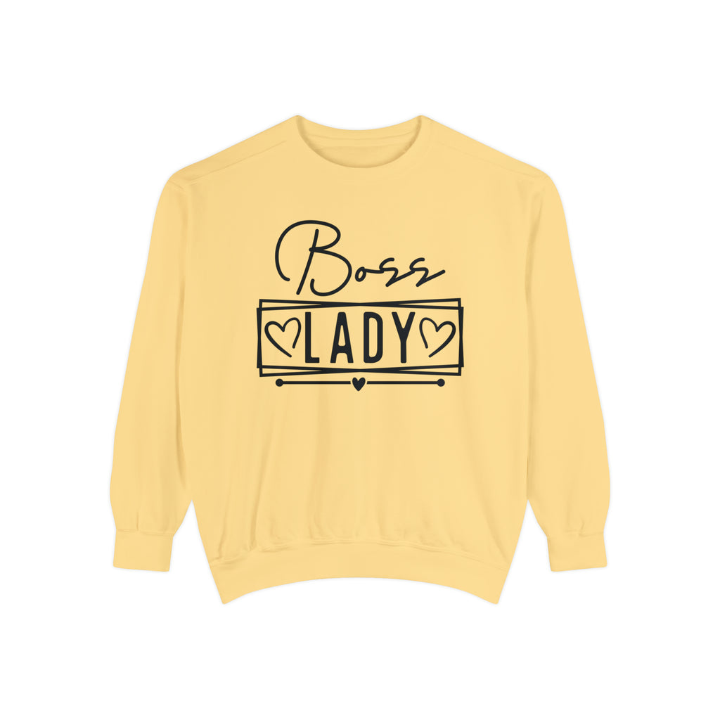 Boss Lady Co -Dyed Sweatshirt