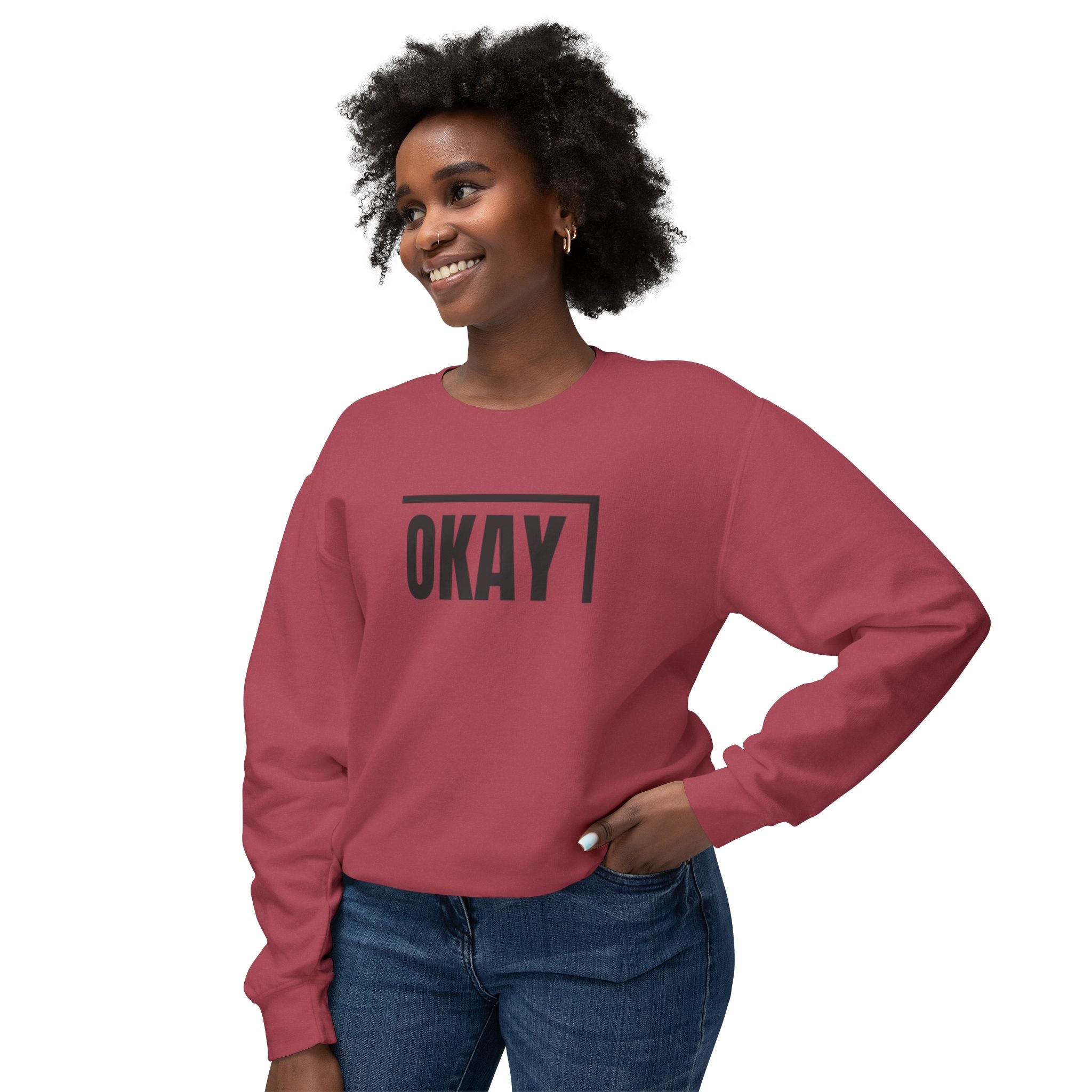 Okay - Crewneck Sweatshirt