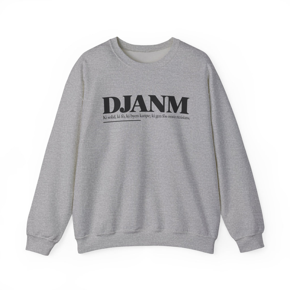 DJANM — Haitian Creole Definition Gen Z Crewneck Sweatshirt