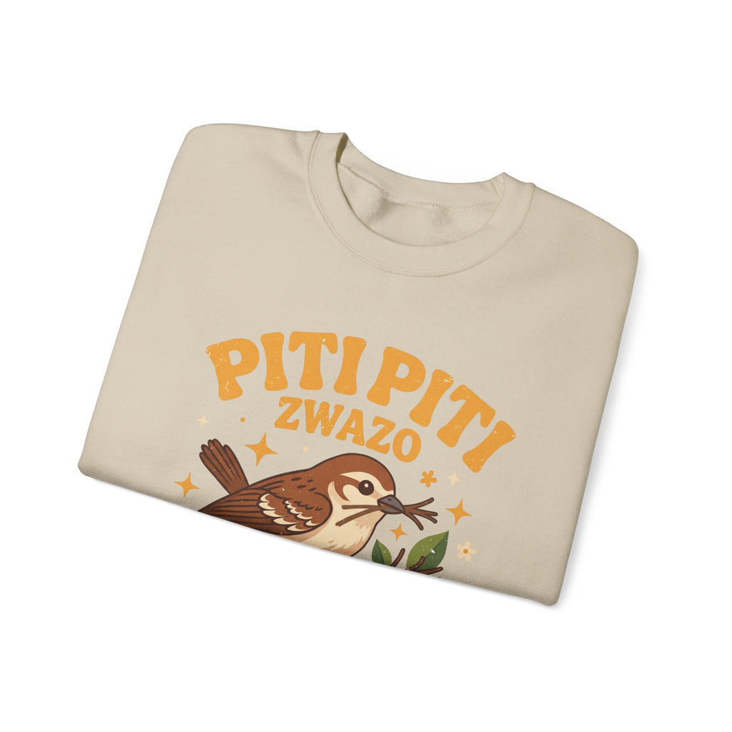 Piti Piti Zwazo Fè Nich Li – Haitian Creole Graphic T-Shirt | SONHCO