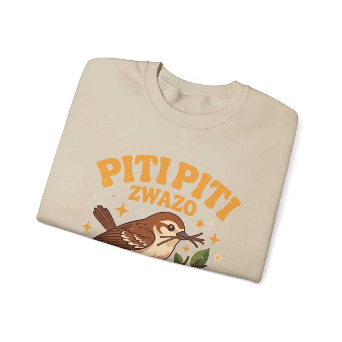 Piti Piti Zwazo Fè Nich Li – Haitian Creole Graphic T-Shirt | SONHCO