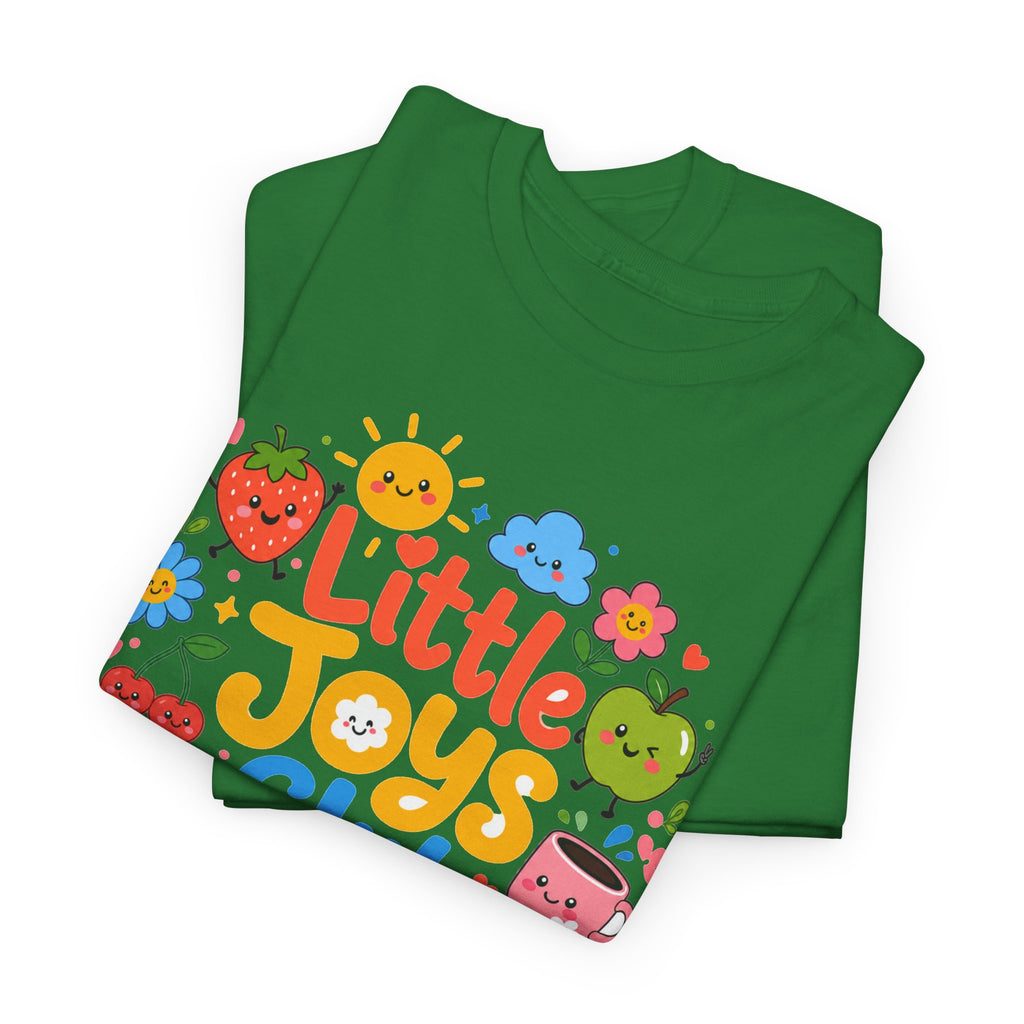 Little Joys Club Shirt, Cute Graphic Tee, Whimsical Floral T-Shirt, Cherry Lemon Shirt, Girly Gift