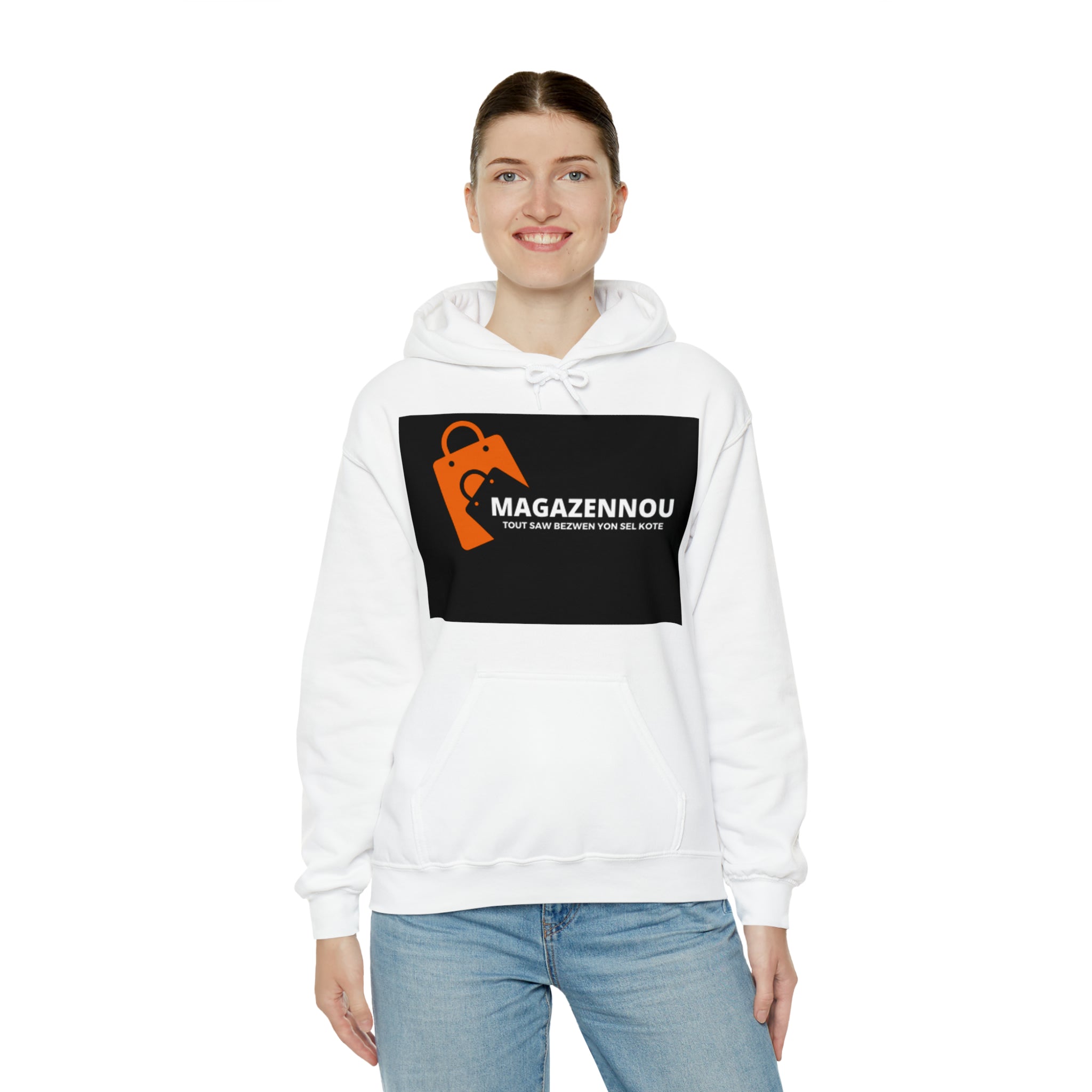 Magazennou.  Hooded Sweatshirt