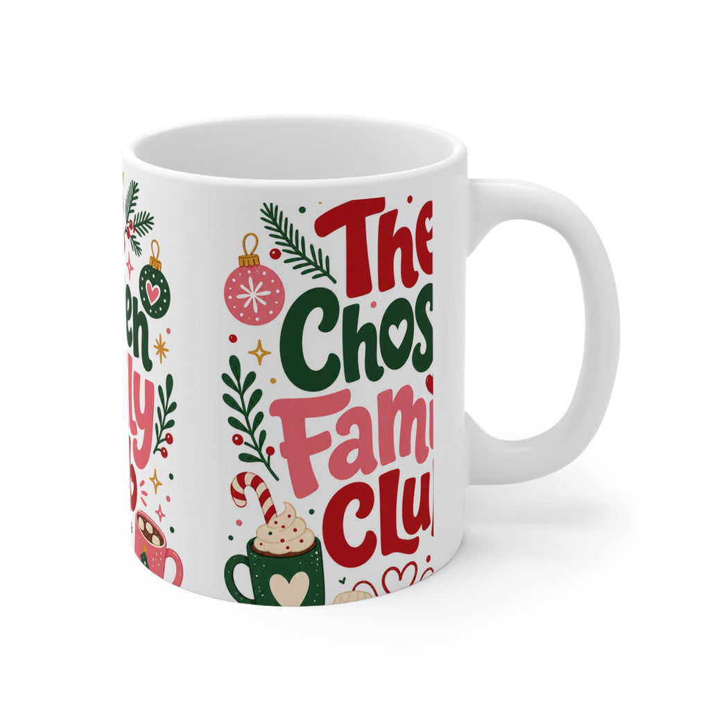 Chosen Family Mug, Best Friend Gift, Friendship Coffee Cup, Friendsmas Gift, Found Family Gift
