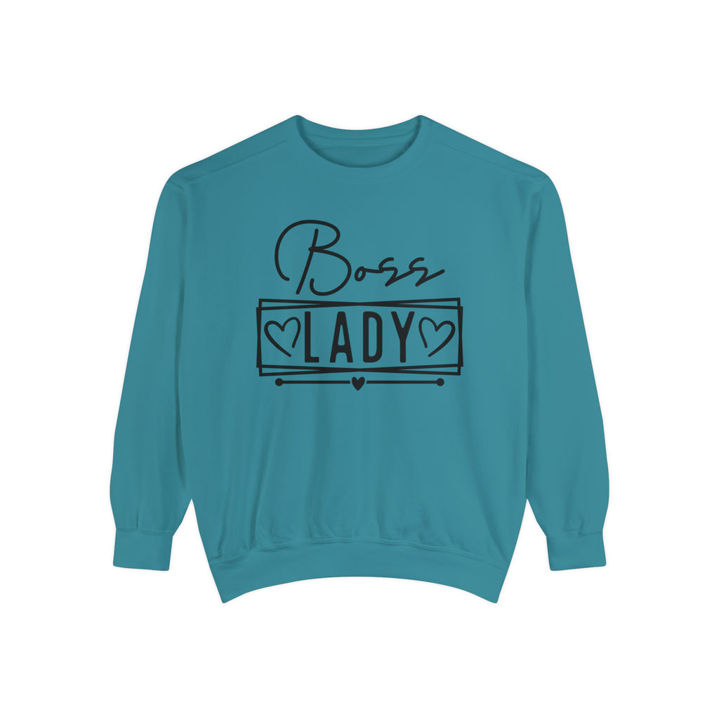 Boss Lady Co -Dyed Sweatshirt