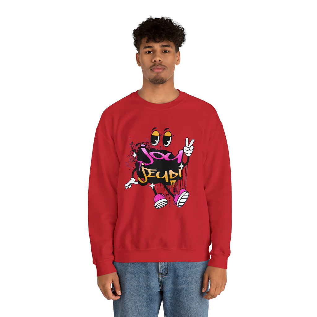 Jou Jeudi  - Unisex Heavy Blend™ Crewneck Sweatshirt