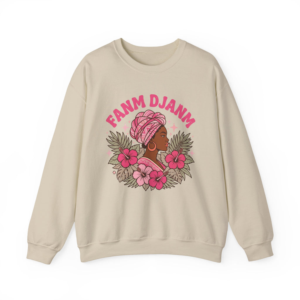 Fanm Djanm – Haitian Women Empowerment Graphic Sweatshirt | SONHCO