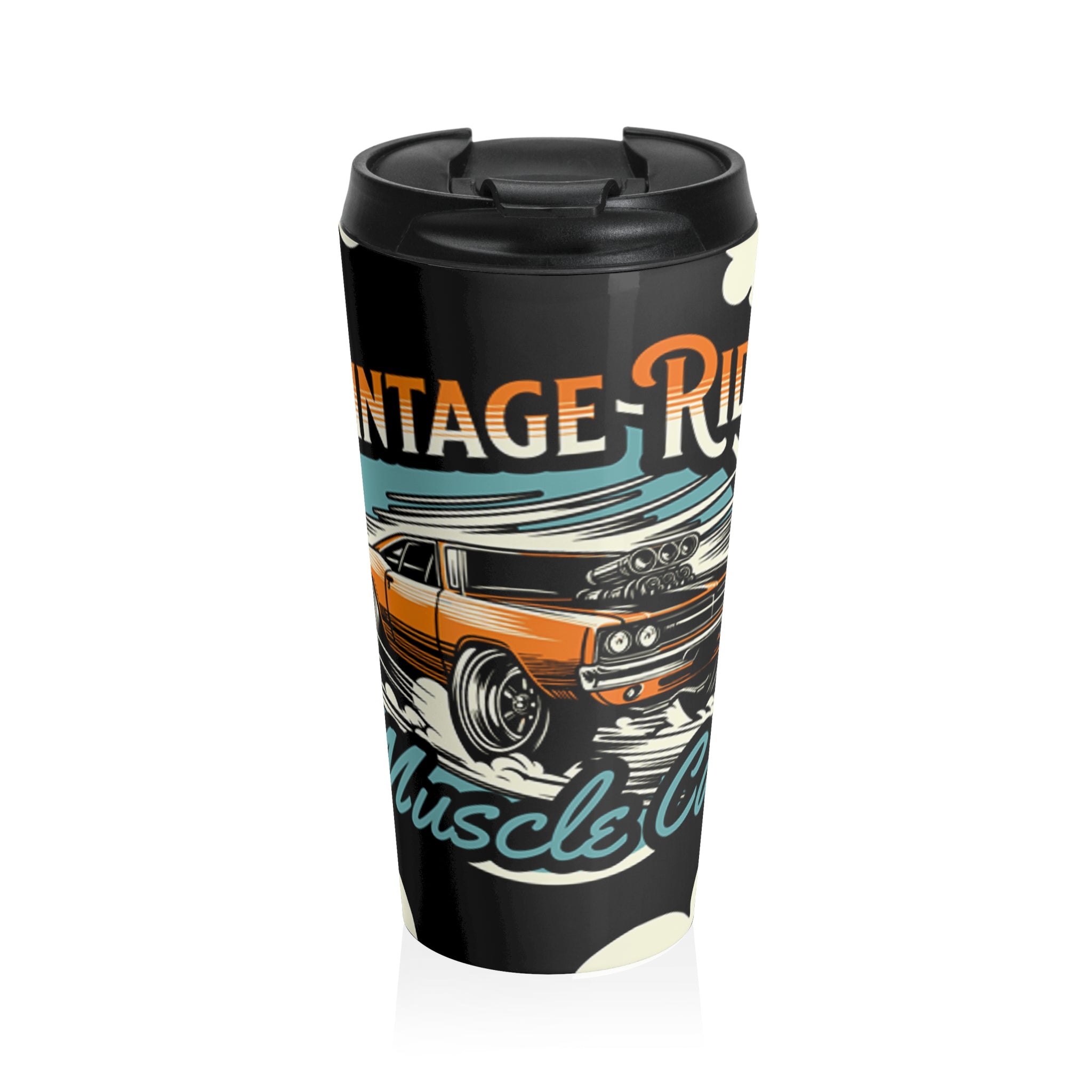 Vintage Ride Muscle Car - Travel Mug