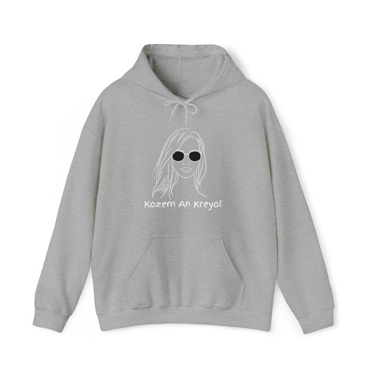 Kozem An Kreyol - Unisex Heavy Blend™ Hooded Sweatshirt